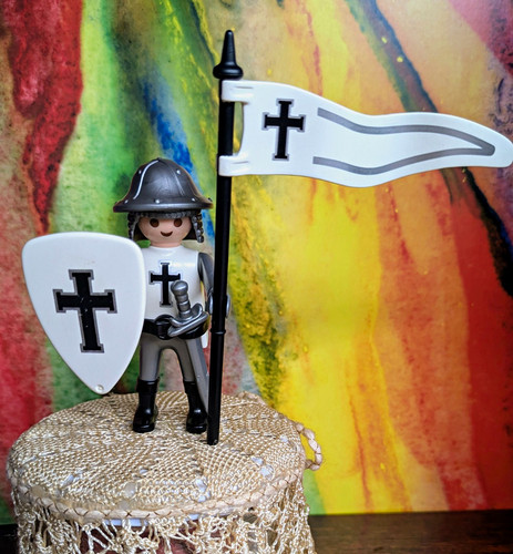 Playmobil kreuzritter mit - kreuzritter,