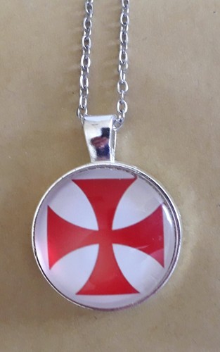 Halskette templerkreuz - halskette,