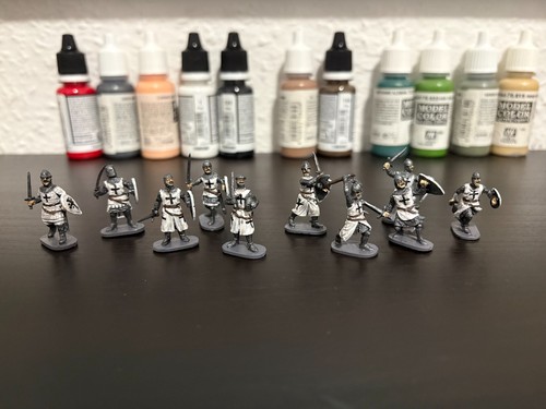 Figruren 10 bemalte - 1:72,