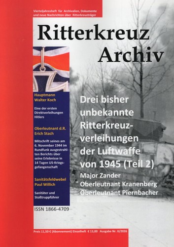 Ritterkreuz archiv ausgabe - ritterkreuz,