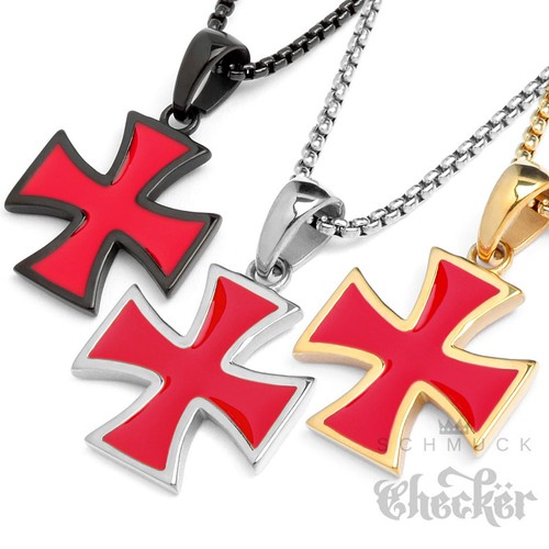Rotes kreuz templer - kreuz, templer-kette