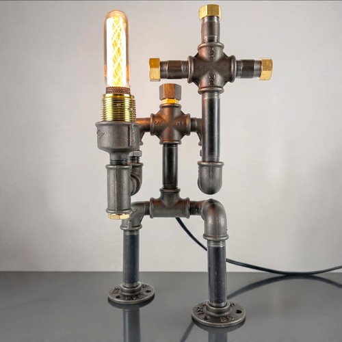 Steampunk tischlampe - steampunk,