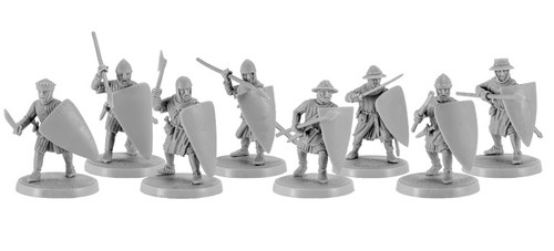 Miniatures crusaders set - crusaders, 2