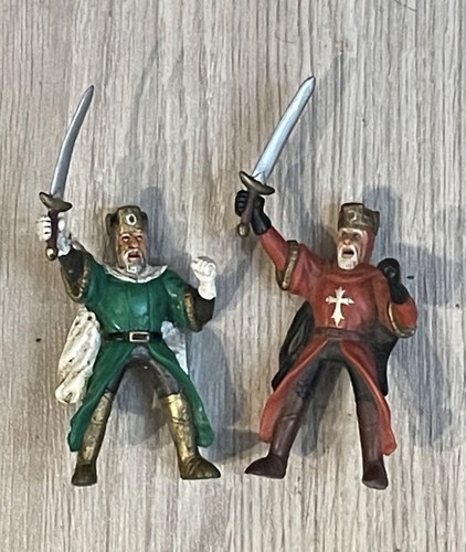 Ritter kreuzritter figuren - 2x, ritter/kreuzritter