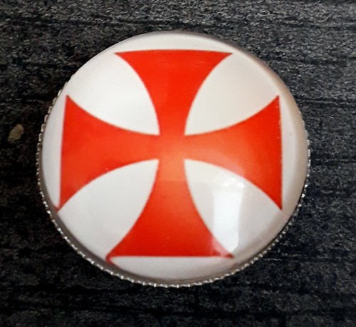 Anstecker templerkreuz - anstecker,