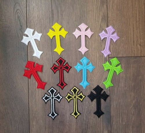 Aufbügler aufnäher kreuz - aufnäher,