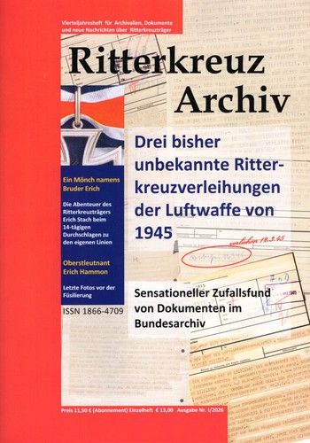 Ritterkreuz archiv ausgabe - ritterkreuz,