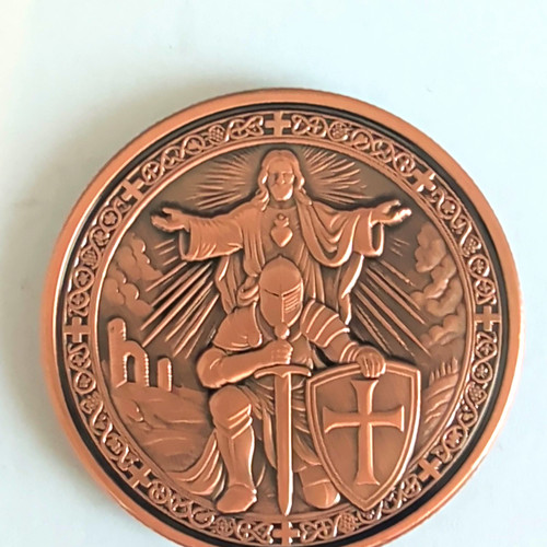 Medaille token ritter - ritter, &