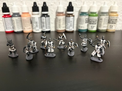 Figruren 10 bemalte - 1:72,