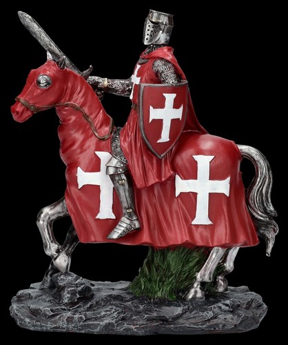 Ritterfigur kreuzritter auf - ritterfigur,