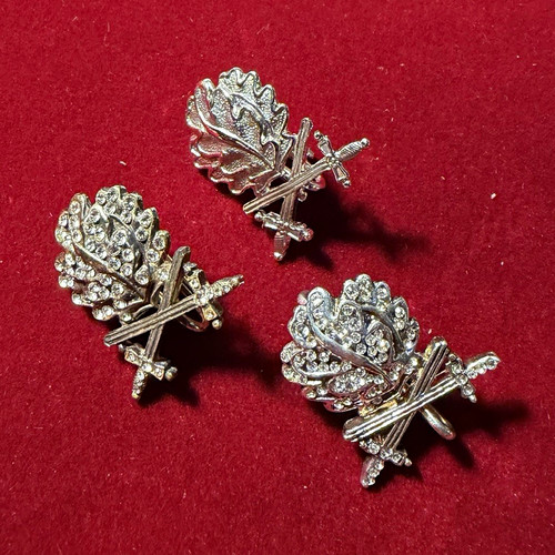Eichenlaub mit schwertern - 3x,